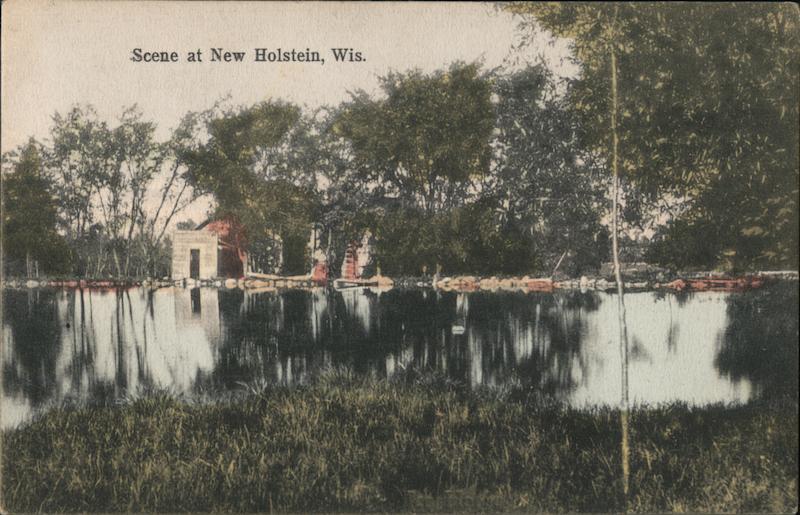 Scene at New Holstein, Wis. Wisconsin