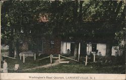 Washington's Head Quarters Lambertville, NJ Postcard Postcard Postcard