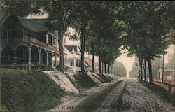 Cottages at Lakewood California Postcard Postcard Postcard