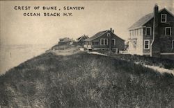 Crest of Dune, Seaview Ocean Beach, NY Postcard Postcard Postcard