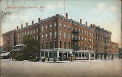 Bancroft House Saginaw, MI Postcard Postcard Postcard