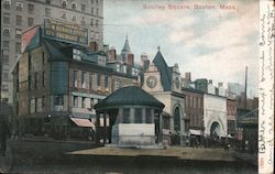 Scollay Square Boston, MA Postcard Postcard Postcard