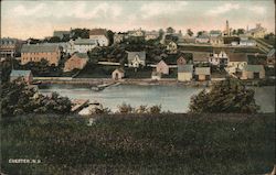 View of the Town from Hill Chester, Canada Misc. Canada Postcard Postcard Postcard