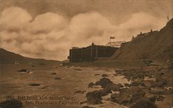 Fort Point and Golden Gate Postcard