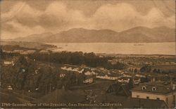 General View of the Presidio Postcard