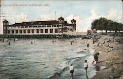 Gordon Park Beach Cleveland, OH Postcard Postcard Postcard