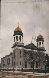 Exterior View of St. Teresa's Church St. Louis, MO Postcard Postcard Postcard