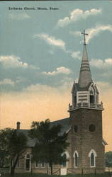 Exterior View of the Lutheran Church Postcard