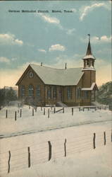 Exterior View of German Methodist Church Postcard