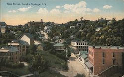 Pine Street Eureka Springs, AR Postcard Postcard Postcard