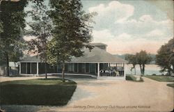 Country Club House on Lake Kenosia Postcard