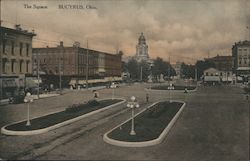 The Square Bucyrus, OH Postcard Postcard Postcard