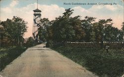 North Confederate Avenue Postcard