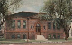 Carnegie Library Fremont, NE Postcard Postcard Postcard