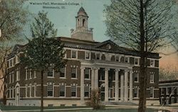 Wallace Hall Monmouth College Illinois Postcard Postcard Postcard