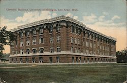 Chemical Building University of Michigan Postcard