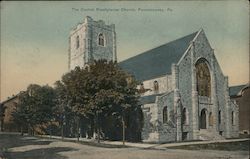 The Central Presbyterian Punxsutawney, PA Postcard Postcard Postcard