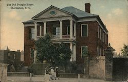 The Old Pringle House Charleston, SC Postcard Postcard Postcard