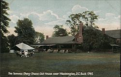 The famous Chevy Chase Club House Postcard