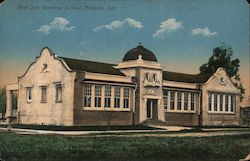 West Side Grammar School Modesto, CA Postcard Postcard Postcard