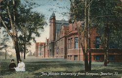 Jas. Millikin University from Cmapus Decatur, IL Postcard Postcard Postcard