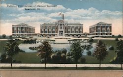 Pullman Free School of Manual Training Roseland, IL Postcard Postcard Postcard