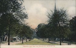 Oglethorpe Ave Savannah, GA Postcard Postcard Postcard