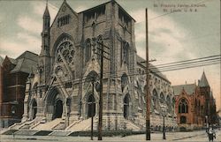 St. Francis Xavier Church St. Louis, MO Postcard Postcard Postcard