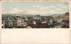 Aerial View of New Orleans Postcard