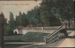 The Leroy Street Bridge Postcard