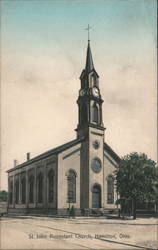 St. John Protestant Church Hamilton, OH Postcard Postcard Postcard