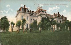 Exterior View of I.O.G.T. Orphans' Home Postcard