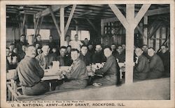U.S. National Army Camp Grant Rockford, IL Postcard Postcard Postcard
