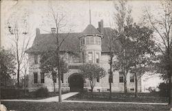 Exterior View of North Side School Downers Grove, IL Postcard Postcard Postcard