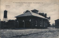 Fire Department, Fort Benjamin Harrison Indianapolis, IN Postcard Postcard Postcard