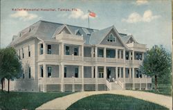 Keller Memorial Hospital Postcard