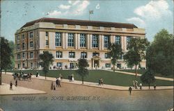 Gloversville High School New York Postcard Postcard Postcard