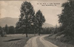 On the Road to Lake Dunmore Postcard