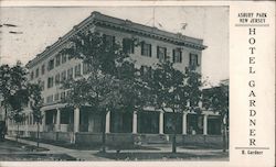 Hotel Gardner Asbury Park, NJ Postcard Postcard Postcard