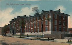 Old Peoples' Home Postcard