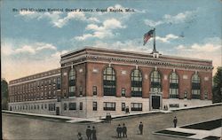 Michigan National Guard Armory Grand Rapids, MI Postcard Postcard Postcard