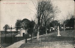 Oak Hill Cemetery Postcard