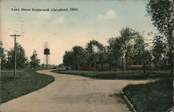 Lake Shore Boulevard Cleveland, OH Postcard Postcard Postcard