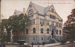 Police Headquarters Grand Rapids, MI Postcard Postcard Postcard