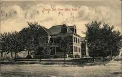 County Jail Great Bend, KS Postcard Postcard Postcard