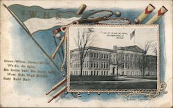 West High School Postcard