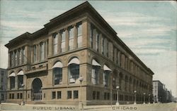 Public Library Postcard