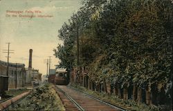 On the Sheboygan Interurban Postcard