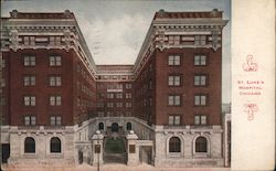 St. Luke's Hospital Postcard