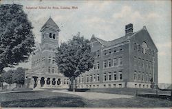 Industrial School for Boys Lansing, MI Postcard Postcard Postcard